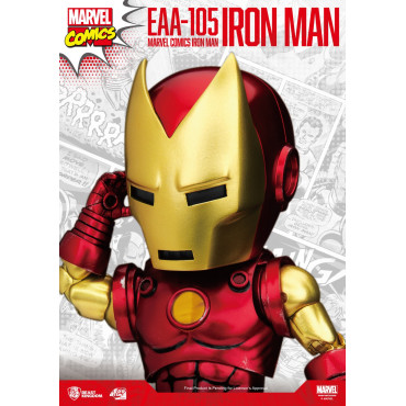 Figura Iron Man Ataque clássico do ovo Marvel