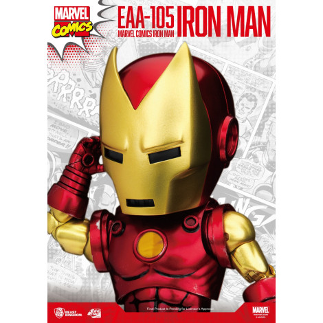 Figura Iron Man Ataque clássico do ovo Marvel