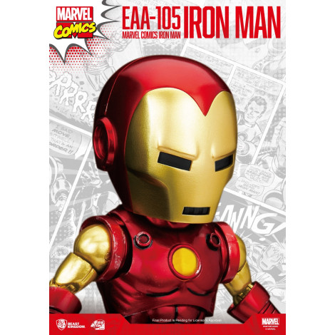 Figura Iron Man Ataque clássico do ovo Marvel