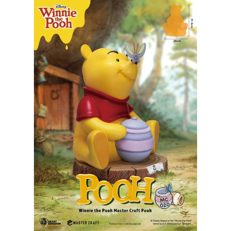 Figura de edição limitada do Winnie The Pooh Master Craft