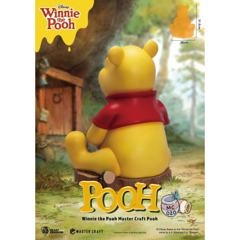 Figura de edição limitada do Winnie The Pooh Master Craft