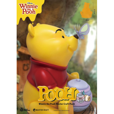 Figura de edição limitada do Winnie The Pooh Master Craft