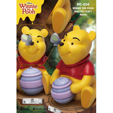 Figura de edição limitada do Winnie The Pooh Master Craft