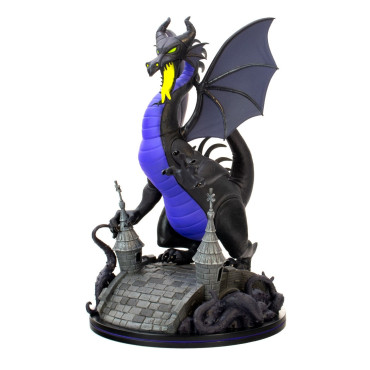 Qfig Max Disney Malefica Dragão Figuras de Vilões