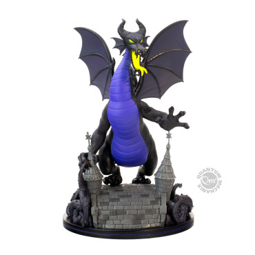 Qfig Max Disney Malefica Dragão Figuras de Vilões