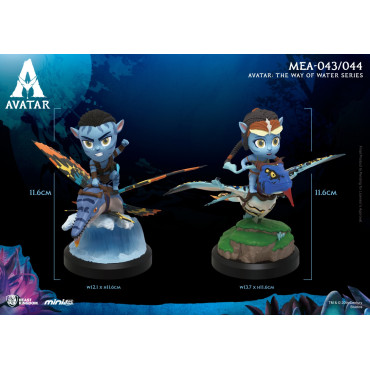 Neytiri e Banshee Mini Egg Attack Avatar 2 Figure