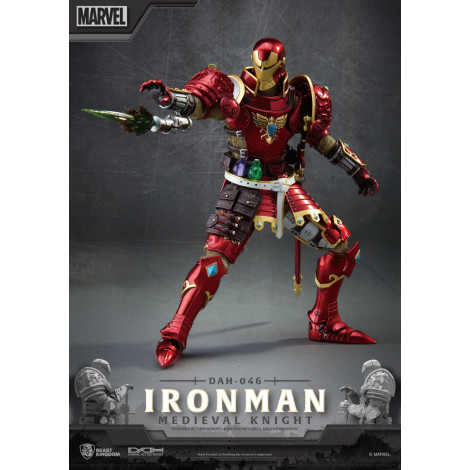 Figura Dinâmica 8H Cavaleiro Medieval Iron Man