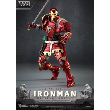 Figura Dinâmica 8H Cavaleiro Medieval Iron Man