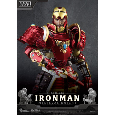 Figura Dinâmica 8H Cavaleiro Medieval Iron Man