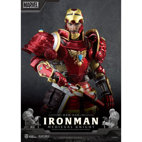 Figura Dinâmica 8H Cavaleiro Medieval Iron Man