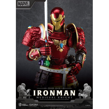 Figura Dinâmica 8H Cavaleiro Medieval Iron Man