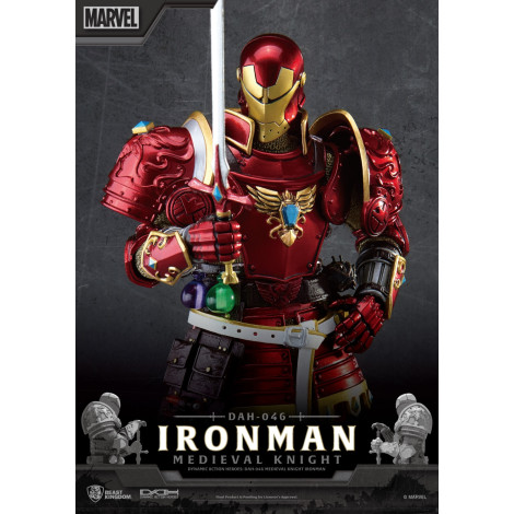 Figura Dinâmica 8H Cavaleiro Medieval Iron Man