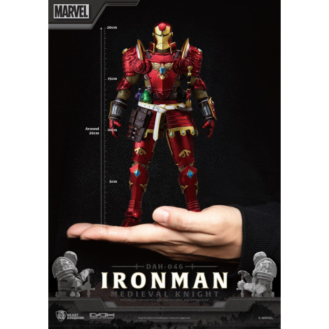 Figura Dinâmica 8H Cavaleiro Medieval Iron Man