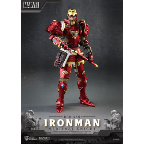 Figura Dinâmica 8H Cavaleiro Medieval Iron Man