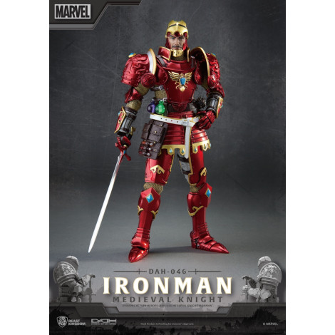 Figura Dinâmica 8H Cavaleiro Medieval Iron Man