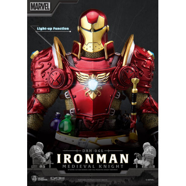 Figura Dinâmica 8H Cavaleiro Medieval Iron Man