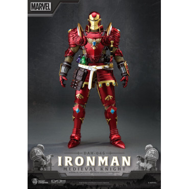 Figura Dinâmica 8H Cavaleiro Medieval Iron Man