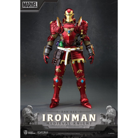 Figura Dinâmica 8H Cavaleiro Medieval Iron Man