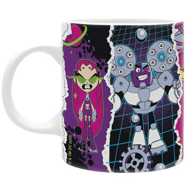 Teen Titans Caneca Personagens da DC Comics