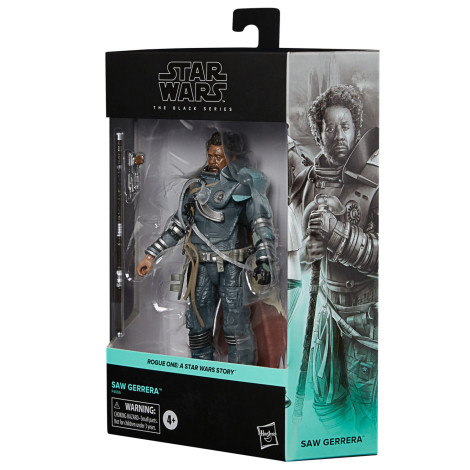 Figura Star Wars Rogue One Saw Gerrera Black Series