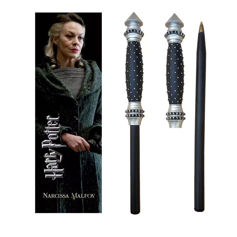 Varinha de condão e marcador de páginas de Narcissa Malfoy