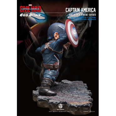 Figura Marvel Capitão América Guerra Civil