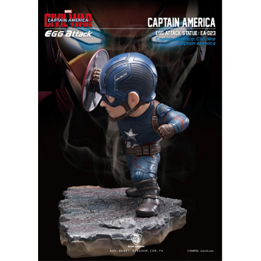 Figura Marvel Capitão América Guerra Civil