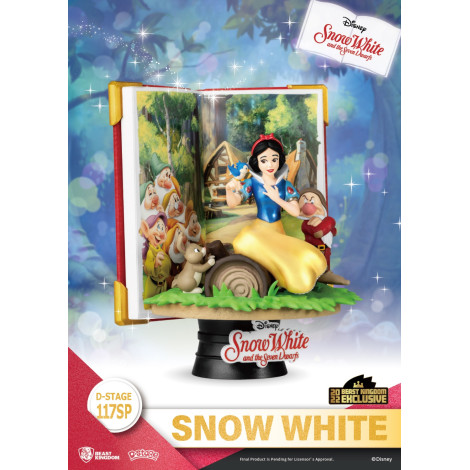 Conjunto de figuras Disney Branca de Neve e Grimhilde D-Stage