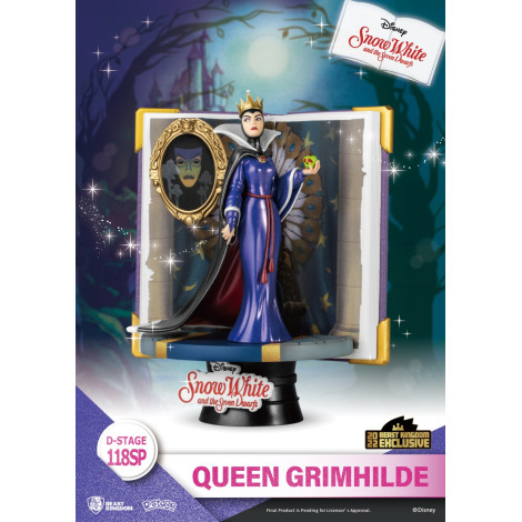 Conjunto de figuras Disney Branca de Neve e Grimhilde D-Stage