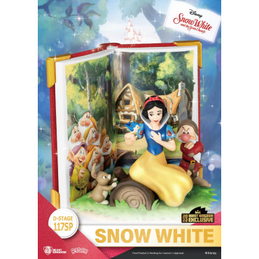 Conjunto de figuras Disney Branca de Neve e Grimhilde D-Stage