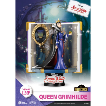 Conjunto de figuras Disney Branca de Neve e Grimhilde D-Stage