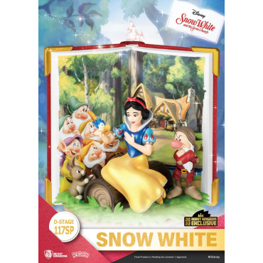 Conjunto de figuras Disney Branca de Neve e Grimhilde D-Stage