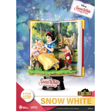 Conjunto de figuras Disney Branca de Neve e Grimhilde D-Stage