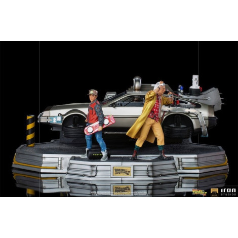 Delorean Diorama Figura Back to the Future II