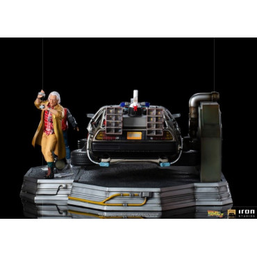 Delorean Diorama Figura Back to the Future II