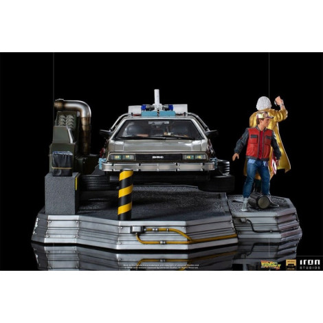 Delorean Diorama Figura Back to the Future II