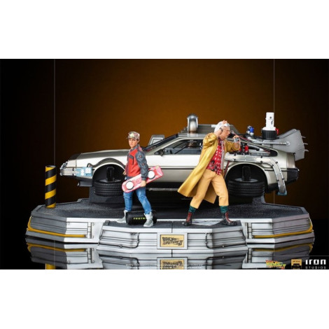 Delorean Diorama Figura Back to the Future II