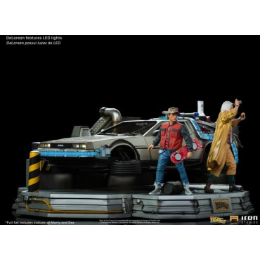 Delorean Diorama Figura Back to the Future II