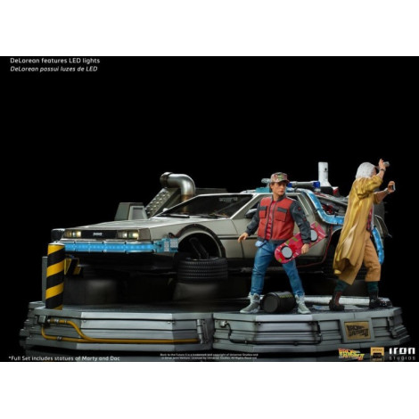 Delorean Diorama Figura Back to the Future II