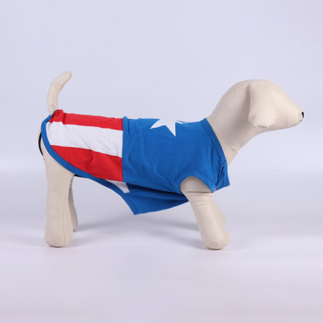 T-Shirt "Captain America For Fan Pets" para cães