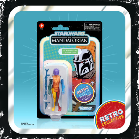 Figura Kenner da Edição Protótipo do Mandalorian