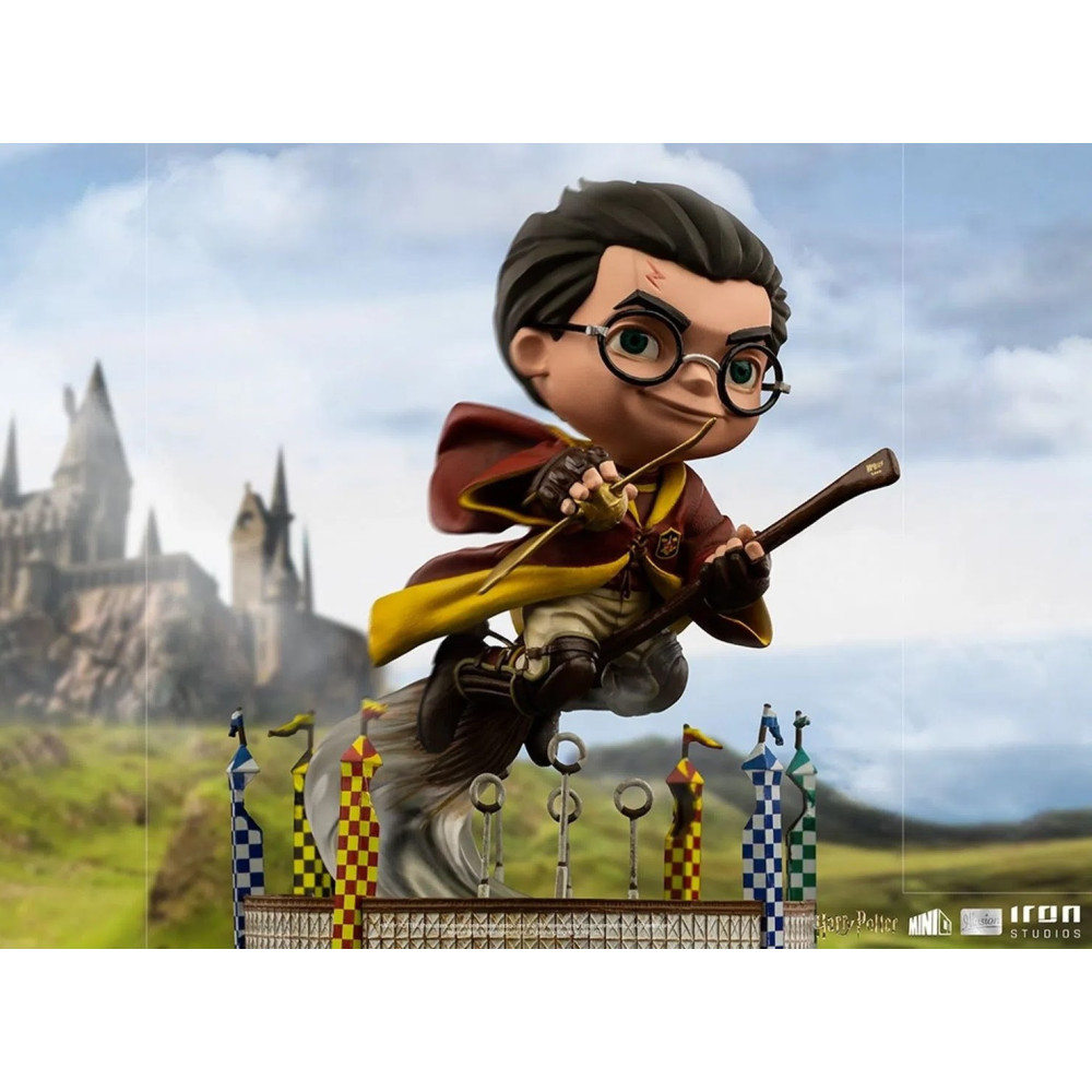 Figura de Harry Potter no jogo de Quadribol Mini Co