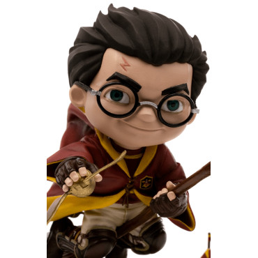 Figura de Harry Potter no jogo de Quadribol Mini Co