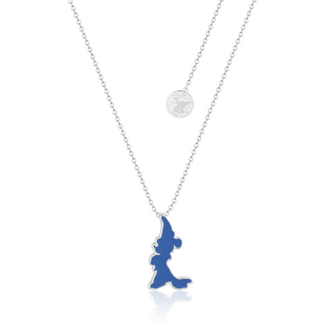 Pingente Fantasy Mickey Silhouette Blue Disney Fantasy