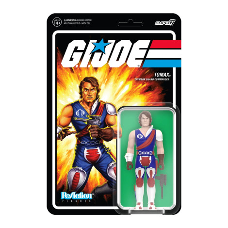 Figura de reação de Gi Joe Tomax