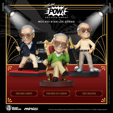 Figuras Marvel Stan Lee Conjunto de 3 séries