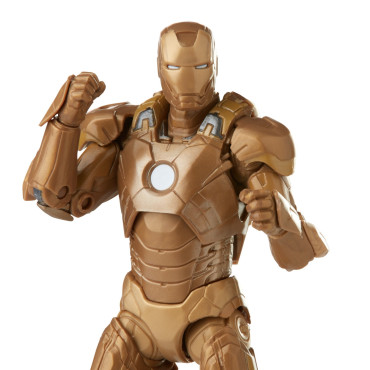 Figura Marvel Happy Hogan Y Iron Man Mark XXI