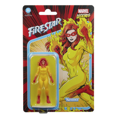 Boneco Kenner Firestar Marvel Legends