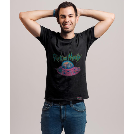 T-shirt Rick and Morty Nave