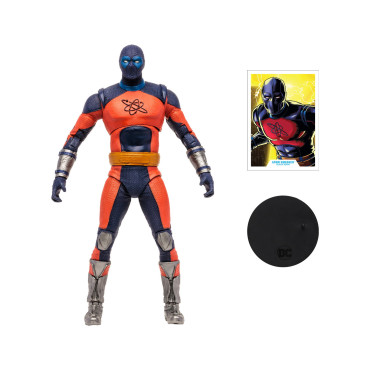 Adão Negro Atom Smasher Figura Mega Dc Comics